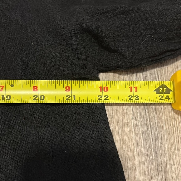 Oh My Gauze Black Tunic with Spiral Design - Picture 13 of 16